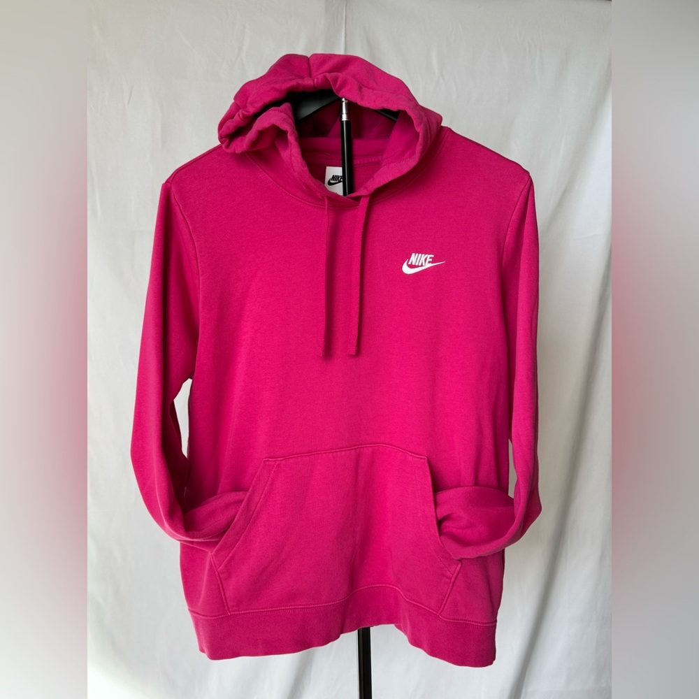 Nike Fuchsia Pullover Hoodie - Picture 2 of 6